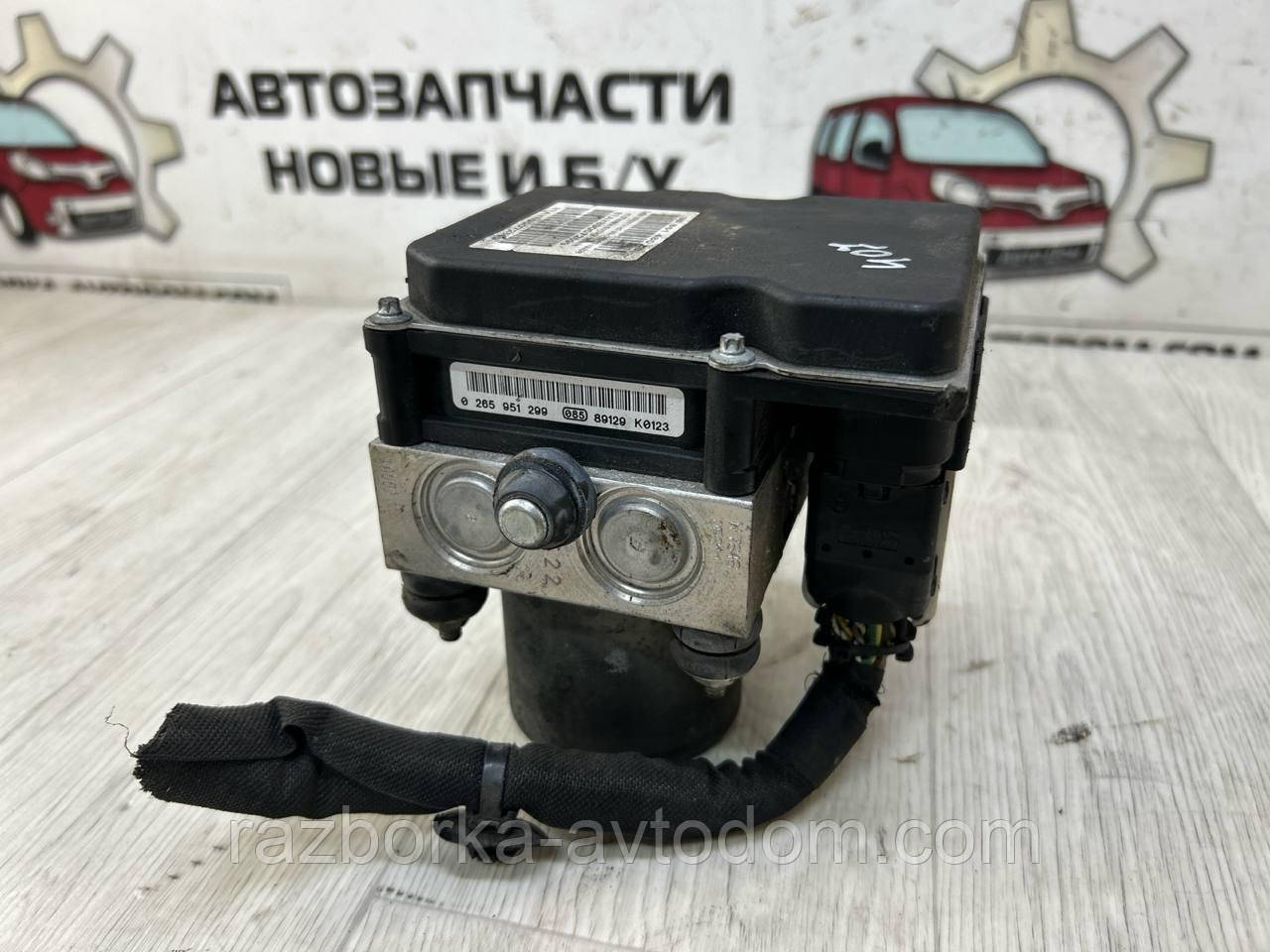 Блок ABS (АБС) 2.0HDI Peugeot 407 (04-11) Citroen C6 OE:9666148080 фото 2