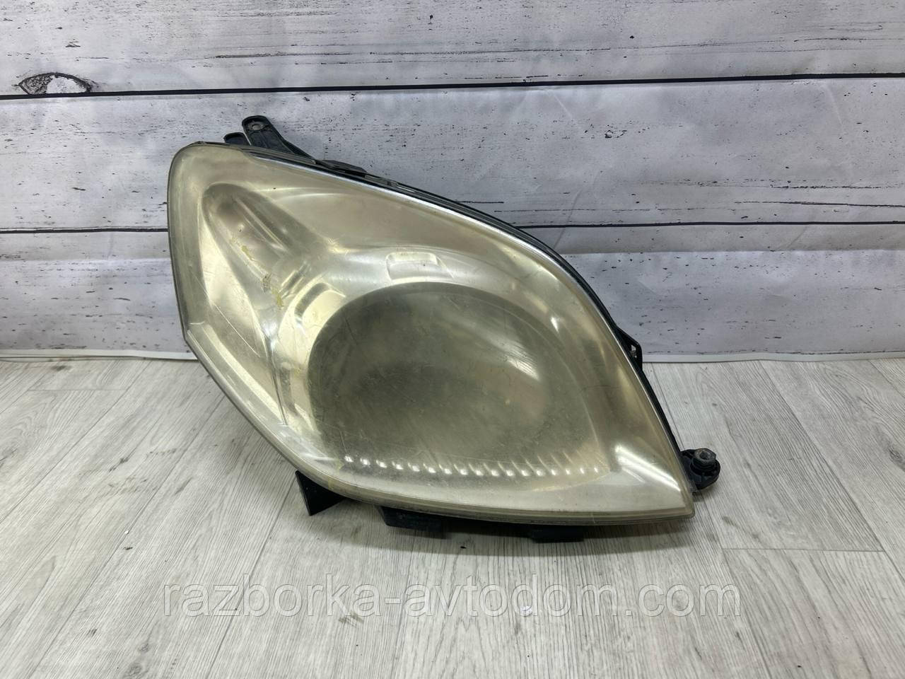 Фара передня права Fiat Fiorino (07-), QUBO (07-), Bipper (07-) Nemo (07-) OE:1353197080