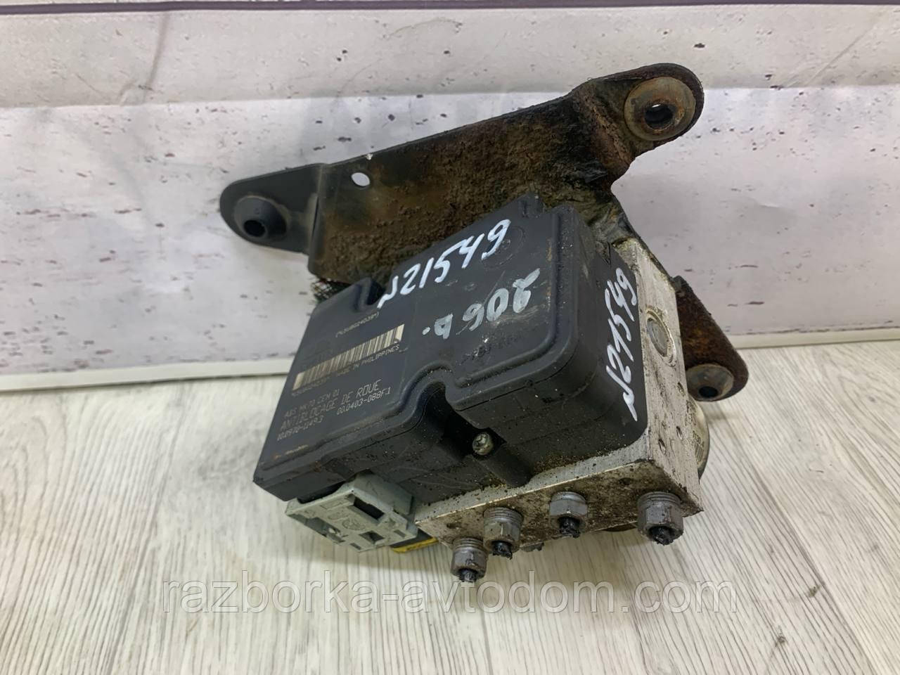 Блок ABS (АБС) Peugeot 206, Fiat Punto 2 (1999-2003) OE:9659136980, 10.0970-1149.3, 00.0403-88f.1