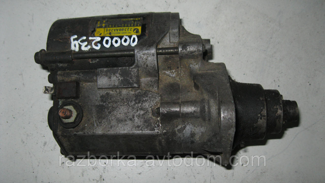 Стартер JS671 б/к (Denco) Subaru Forester, Subaru Impreza, Subaru Justy, Subaru Legacy (9 ЗУБ)