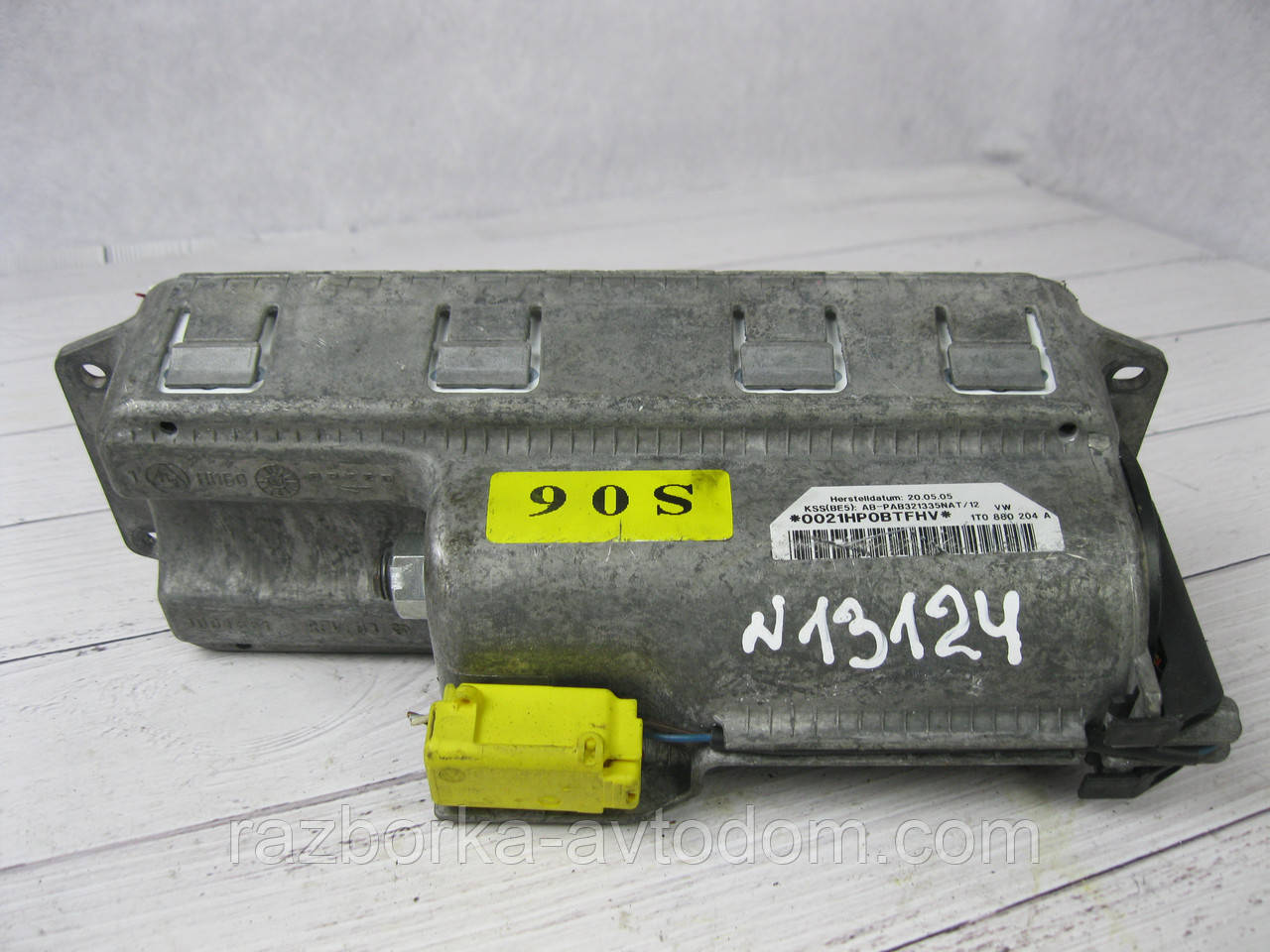 Подушка безпеки Airbag пасажирська VW Touran (2003-2010) OE:1T0880204A фото 2