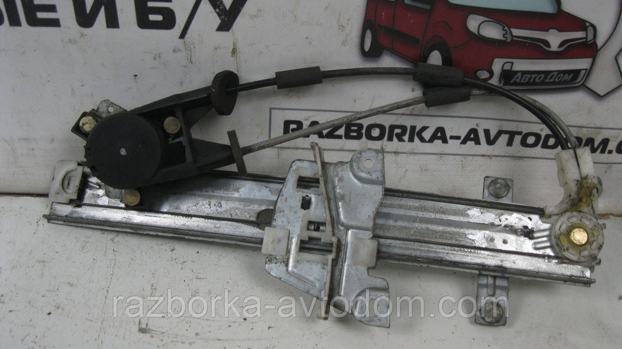 Склопідіймач задній лівий (механічний) Mazda 323 BG (1989-1994) OE:B455-73-560B