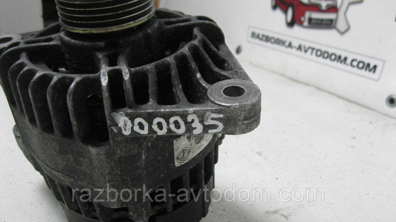 Генератор CA1696IR б/у (Magneti marelli) Fiat Doblo, Fiat Palio, Fiat Strada (5 ПАЗ руч) 65А