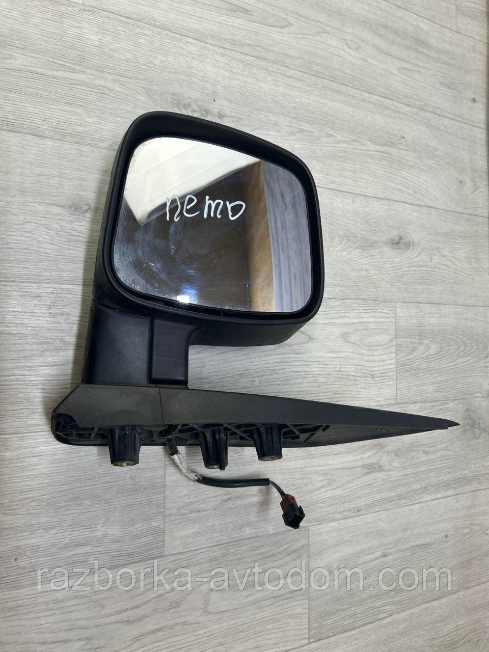 Дзеркало ліве (електро 5 pin) Fiat Fiorino (07-), QUBO (07-), Bipper (07-) Nemo (07-) OE:8153VJ