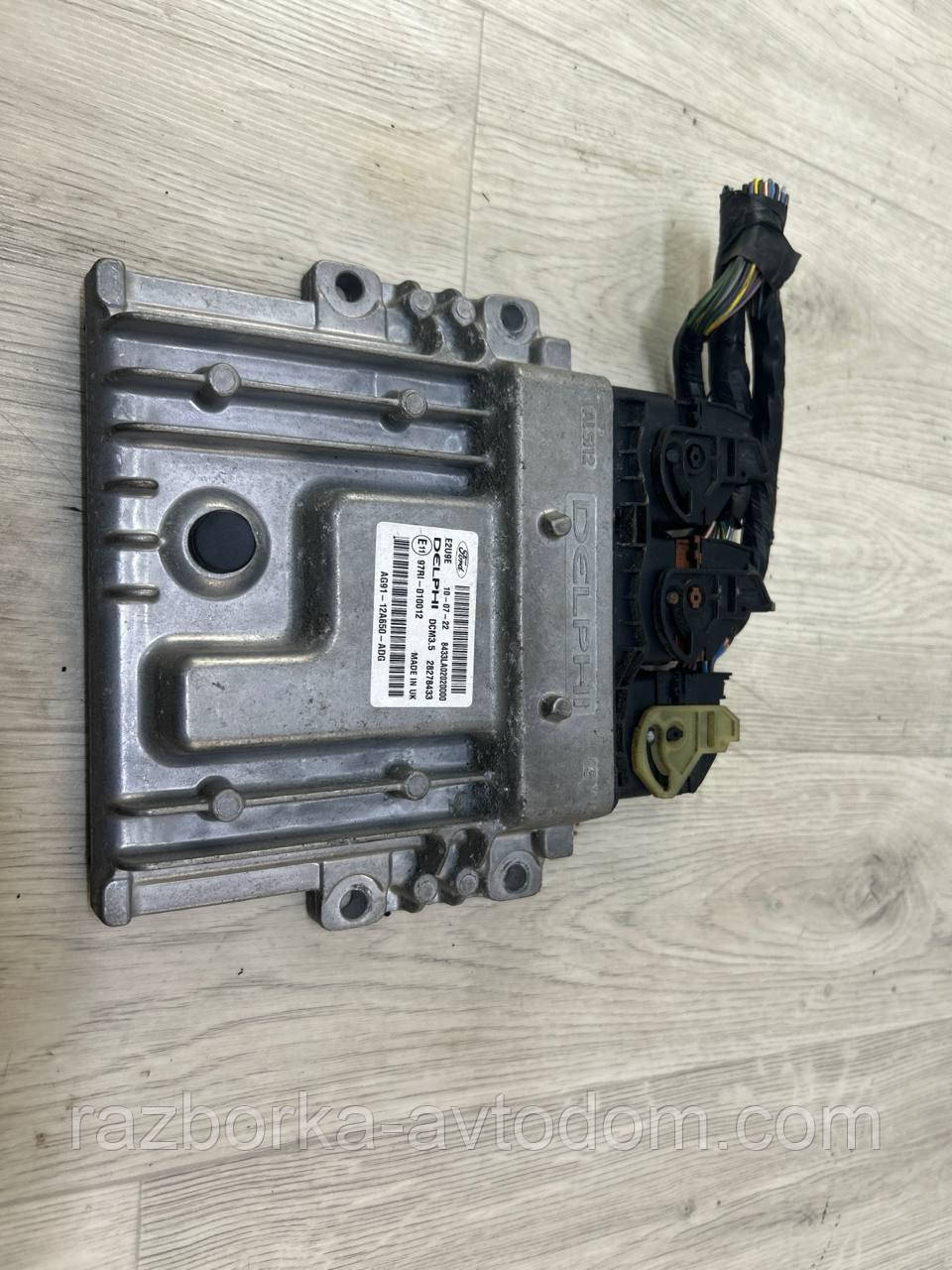 Блок керування двигуном (морги, ЕБУ) 2.0 TDCI Ford Mondeo MK4 (07-14) OE:AG91-12A650-ADG, AG9112A650ADG, 28278433