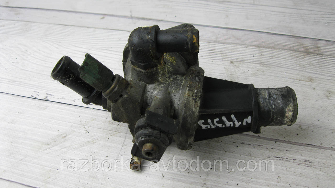 Корпус термостата Opel Combo C (2001-2011), Fiat Doblo, Panda 1,3CDTI OE:93177343, 55224023, 1338841 фото 2