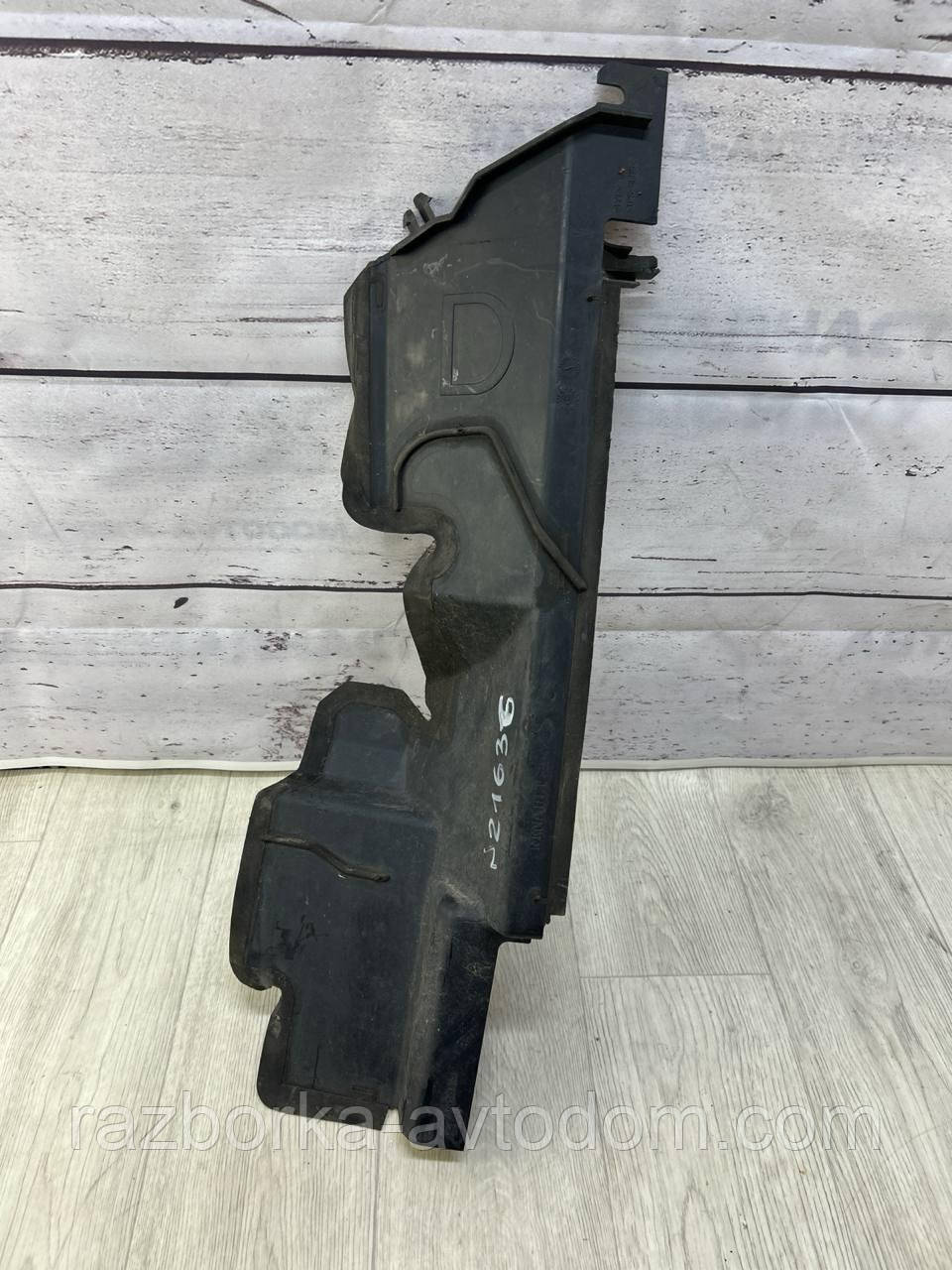 Дефлектор радіатора охолодження правий 1.6DCI Renault Scenic 3, Grand Scenic 3 OE:214982539R