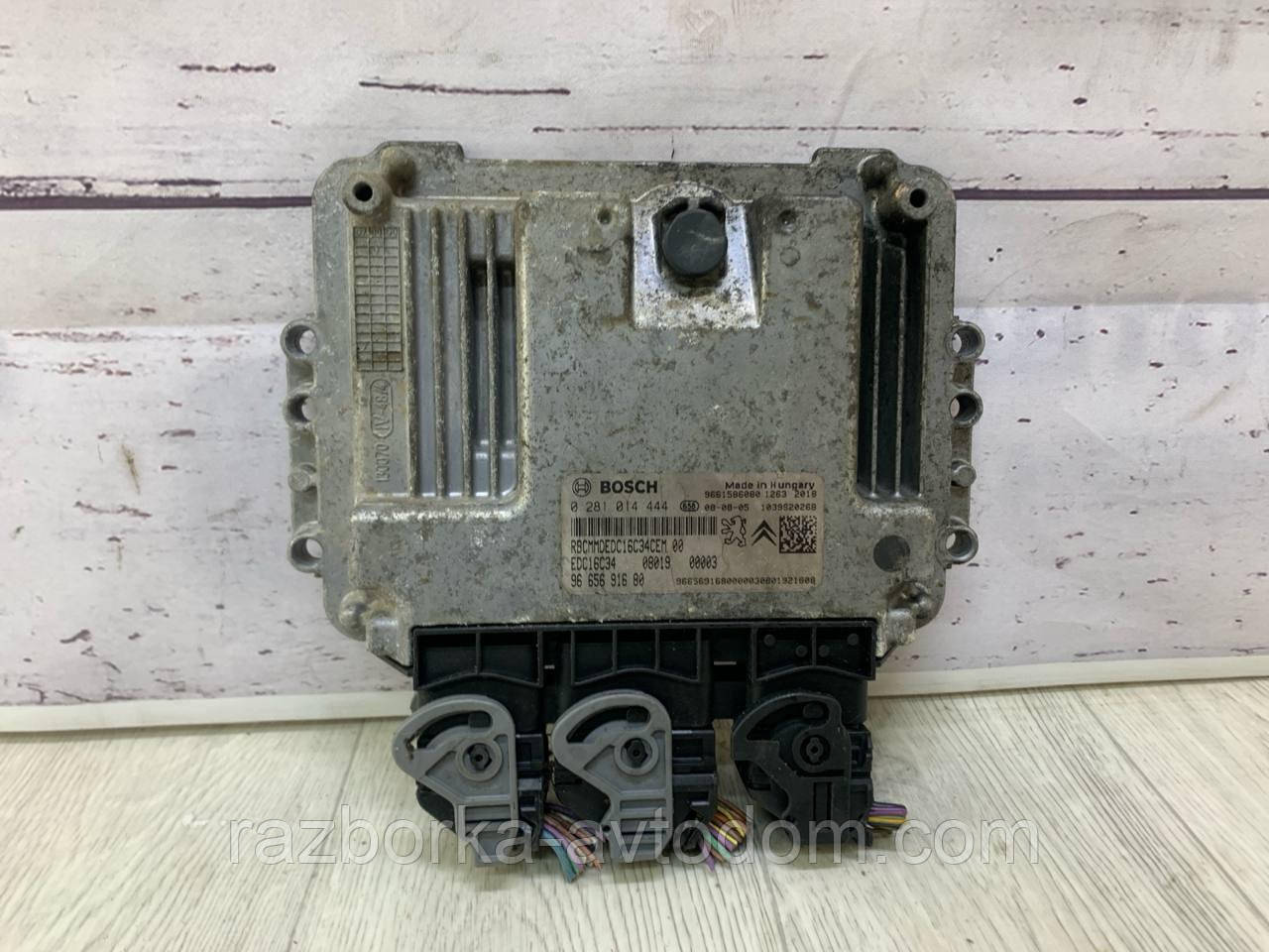 Електронний блок керування (ЕБУ) 1.4 hdi Citroen Nemo (2008-...) OE: 9661586080