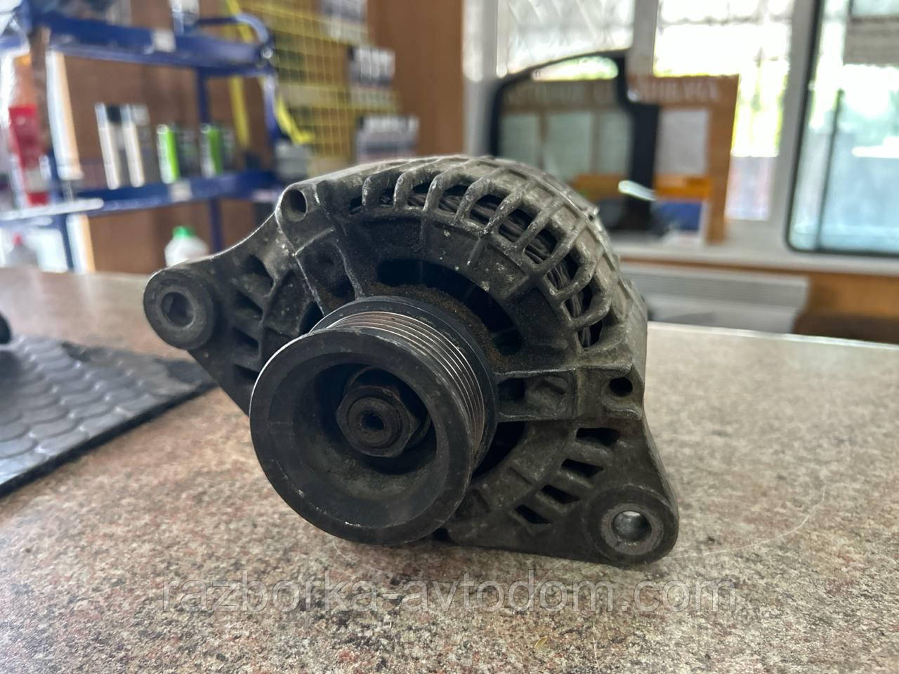 Генератор б/у (Magneti Marelli) CA1698IR Fiat Doblo, Punto, Bravo, Alfa Romeo 147, Lancia Musa (6 паз) 120А