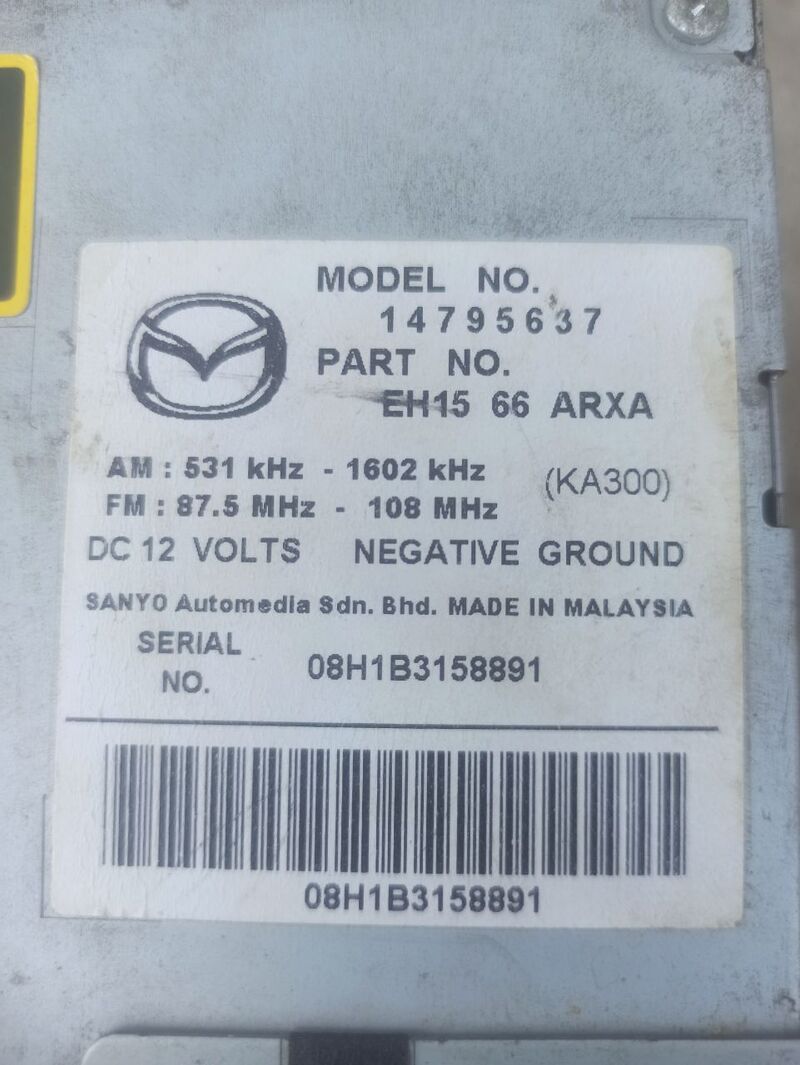 Магнітола Mazda CX-7 ER