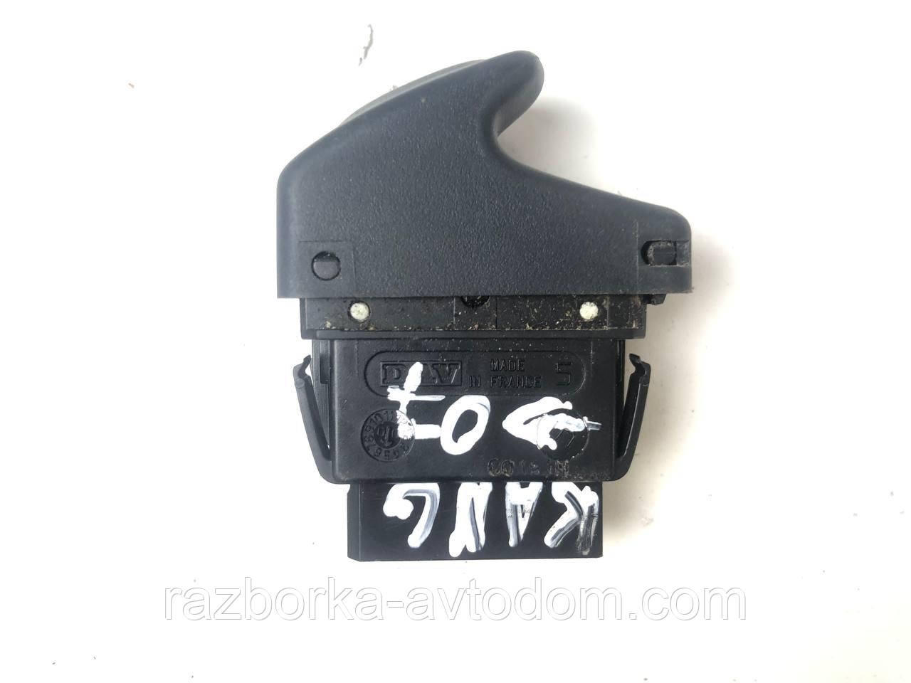 Кнопка склопідіймача 6 пінів Renault Kangoo (03-08) OE: 8200199223 Б.У