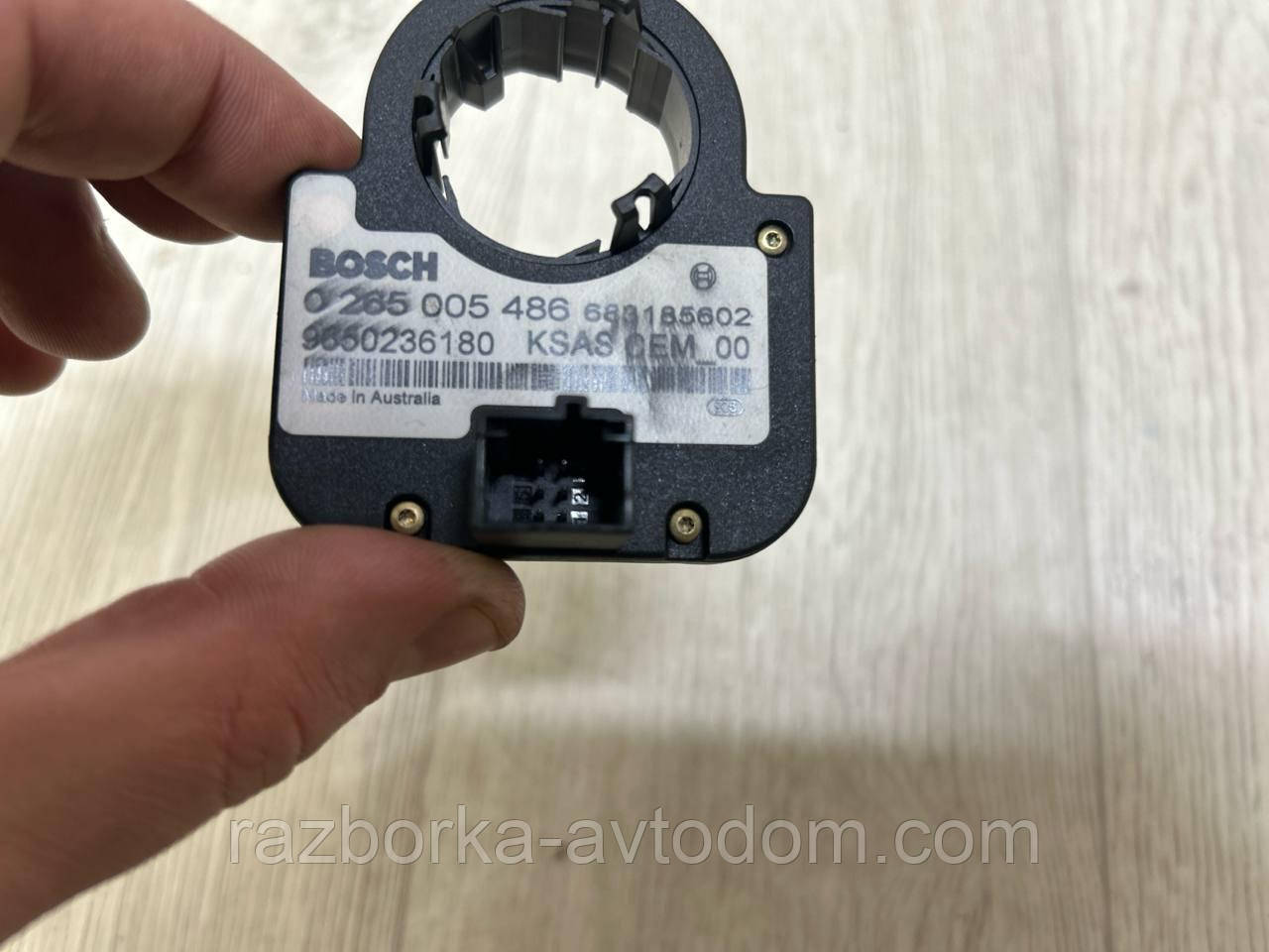 Датчик кута повороту керма Citroen C4 (04-10), C4 Picasso (07-10) OE:0265005486, 9650236180 фото 2