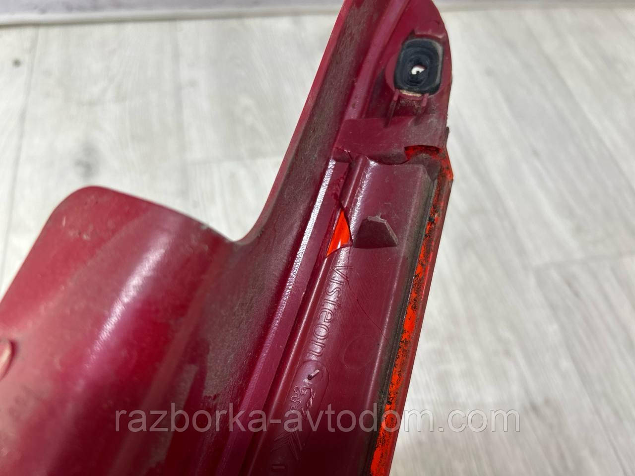 Ліхтар, Катафот задній лівий (верхній) Citroen C4 (04-10) OE:9655863880 ДЕФЕКТ: тріщина! фото 2