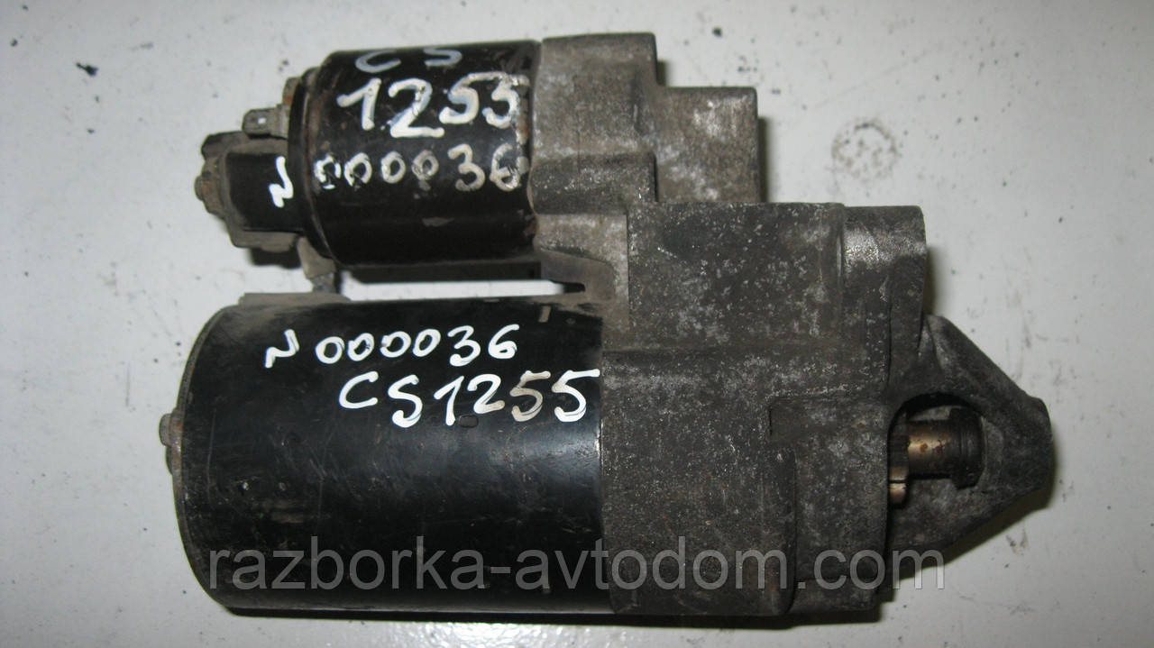 Стартер CS1255 б/у (Bosch) Renault Trafic 2, MEGANE 2, Laguna, Opel Vivaro, Nissan Primastar. (9 зуб) 12V