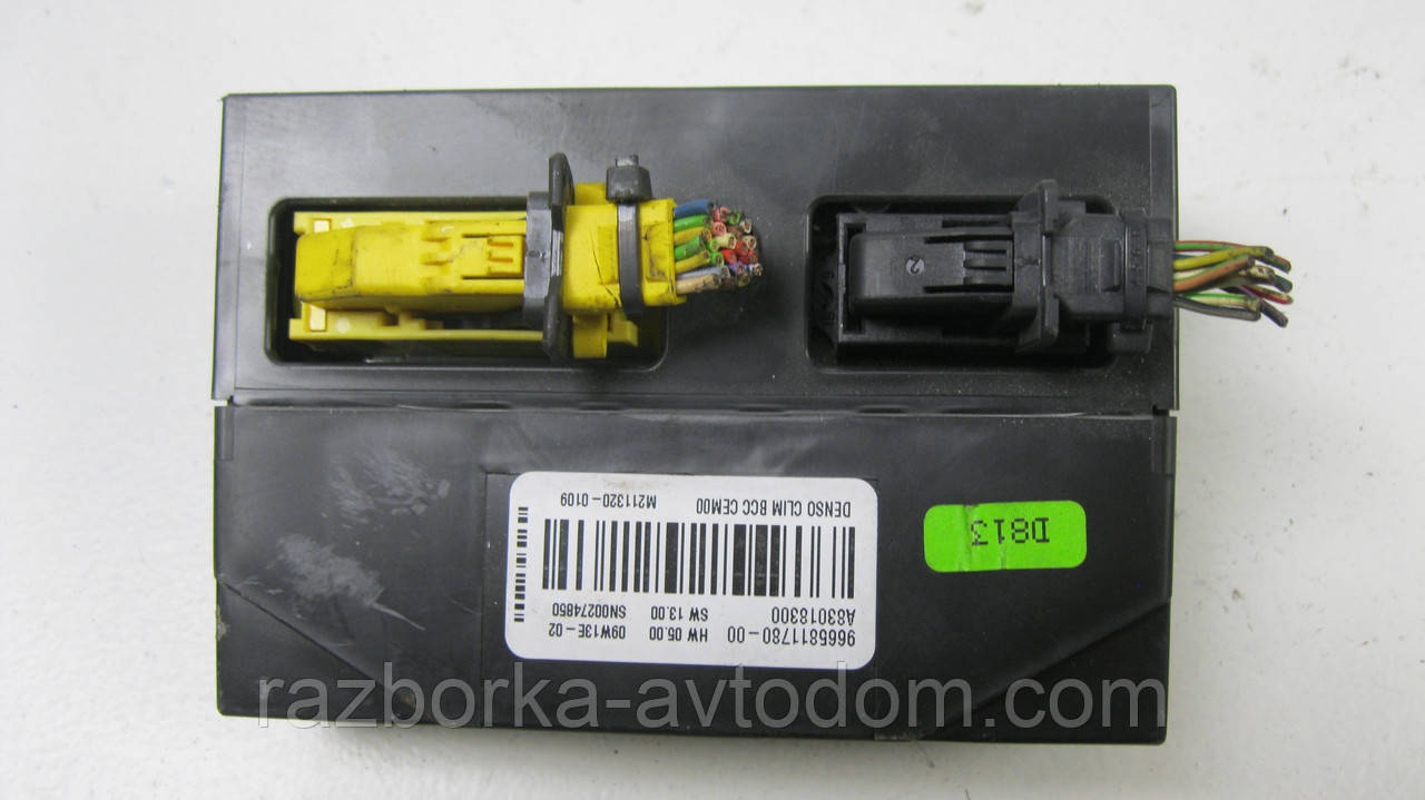 Блок керування пічкою клімат-контролем Citroen C4 Picasso (2006-2013) OE:6452 P8