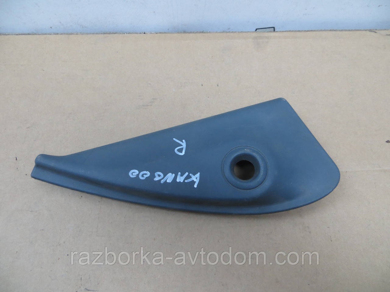 Декоративна накладка дзеркала правого (механічного) Renault Kangoo (97-08) OE:7700304841