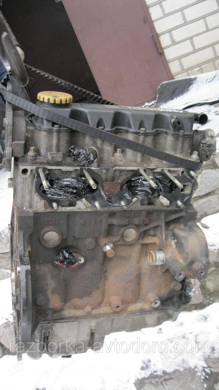 Двигун бензиновий 1.6i (Z16SE) Opel Astra G (1998-2004),Combo C, Corsa C, Meriva A OE: 93173804